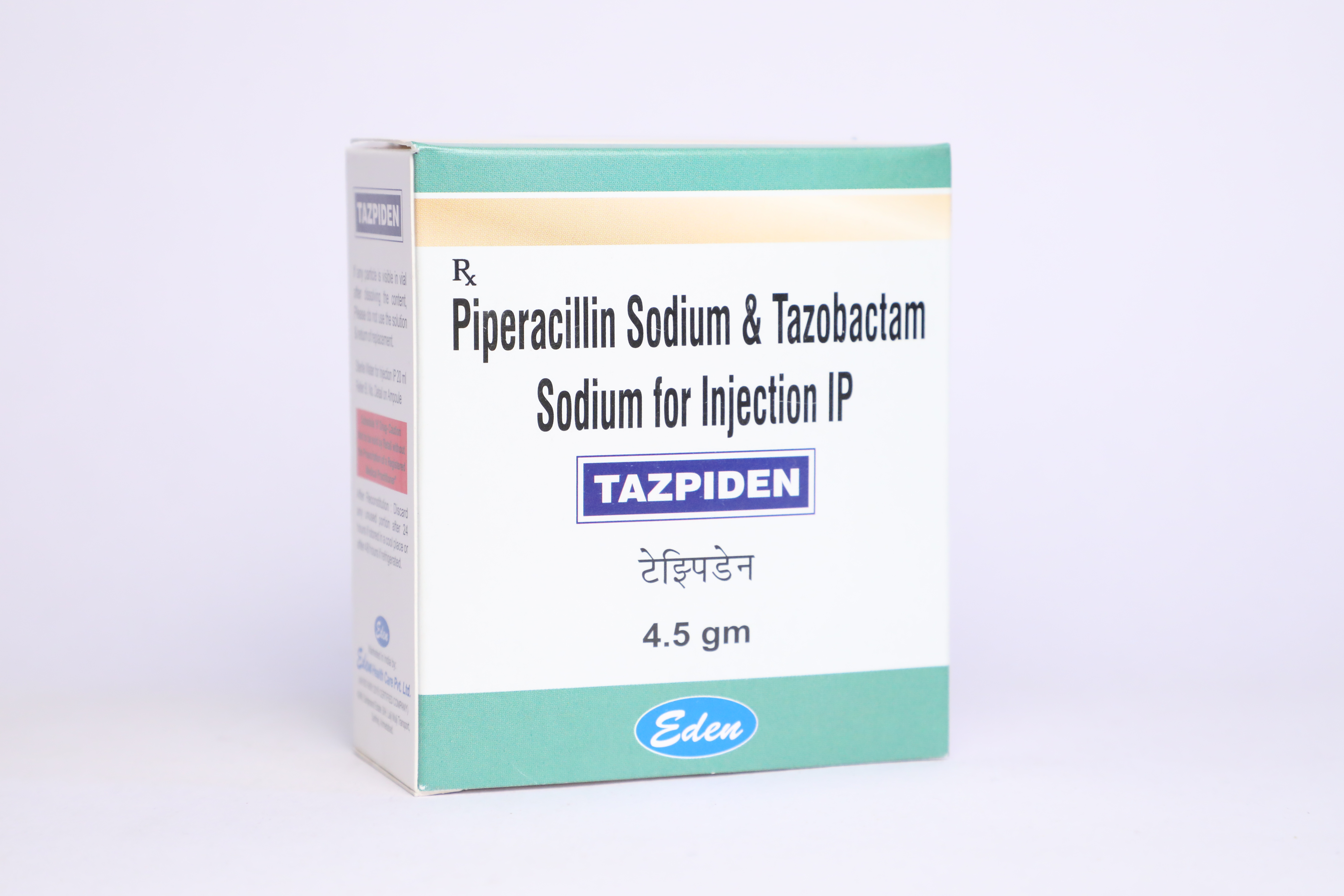 TAZPIDEN 4.5 GM INJ